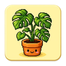 Retro Pixel Plants app icon
